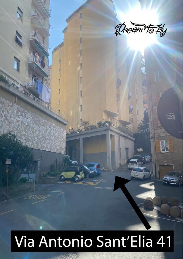 Ferienwohnung Dream To Fly Genua Exterior foto
